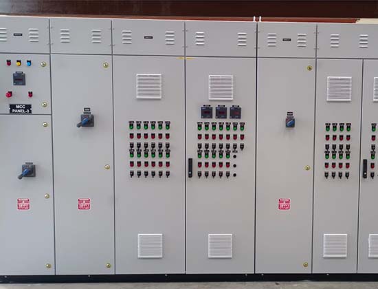 Mimic Panel For Dryer and Process System